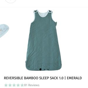 New without tags Caden Lane Bamboo reversible sleep sack